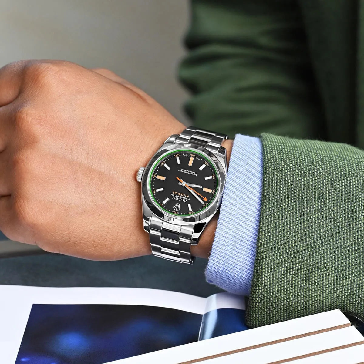 Montre Rolex Milgauss pour homme 116400GV
