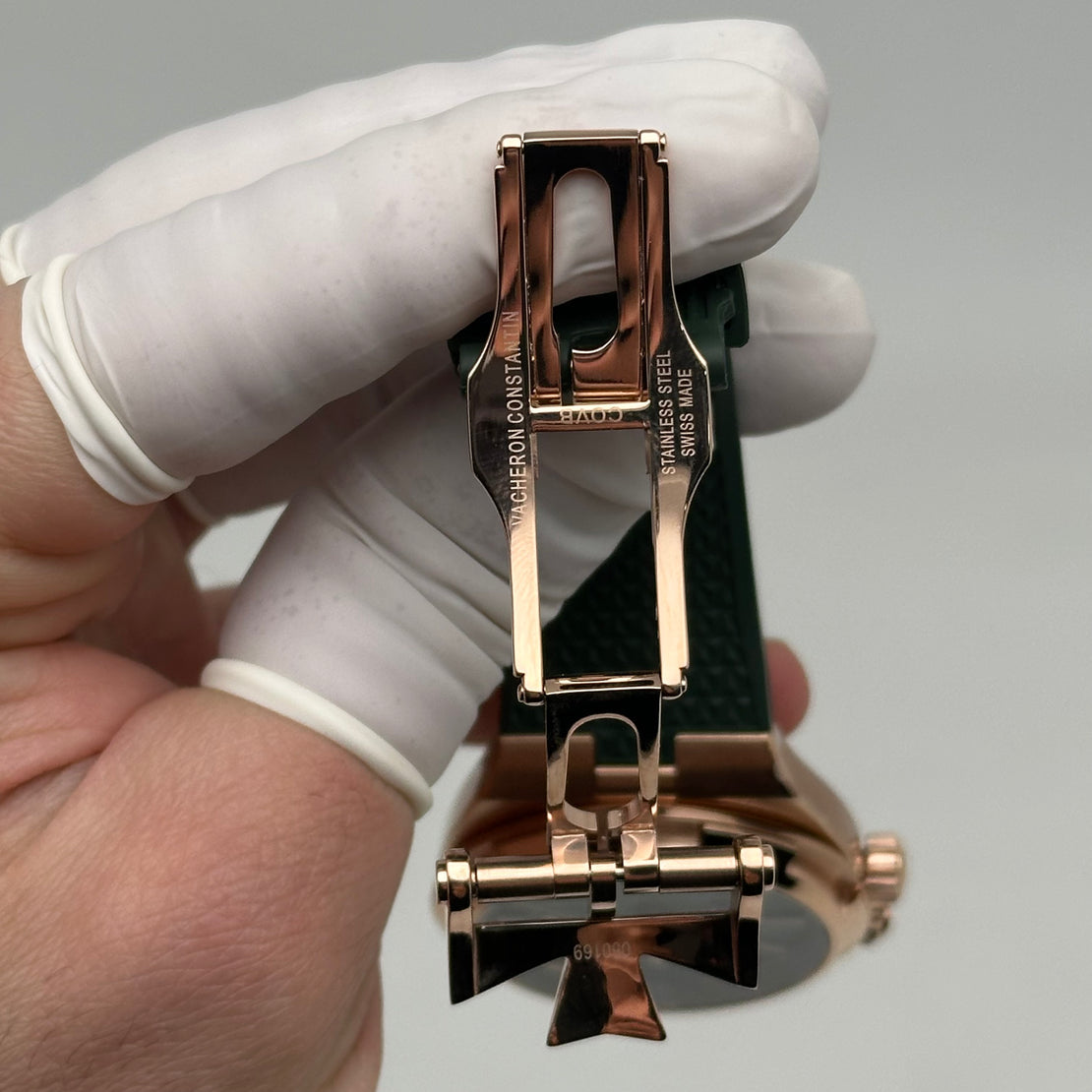 Vacheron Constantin Overseas Dual Time – Or rose – Cadran vert – Super Clone suisse