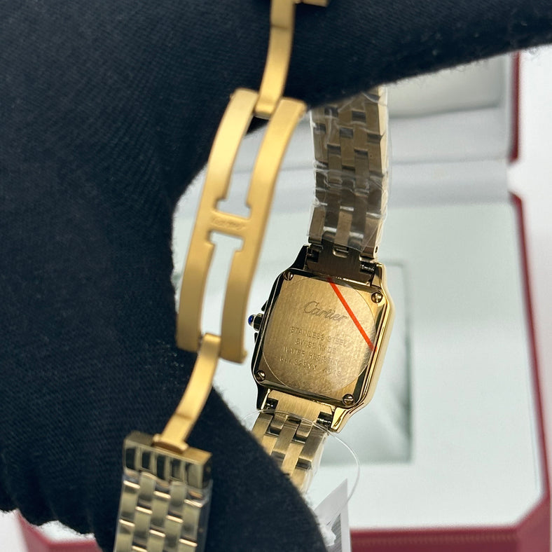 Cartier Panthère de Cartier Mini – Full Gold with Diamond Bezel 22mm