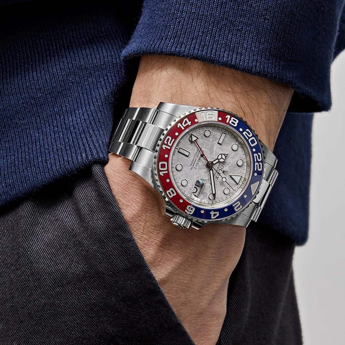 Montre Rolex GMT Master II pour homme 126719BLRO