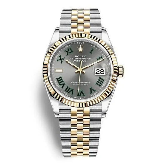 DATEJUST JAUNE/GRIS 36 mm