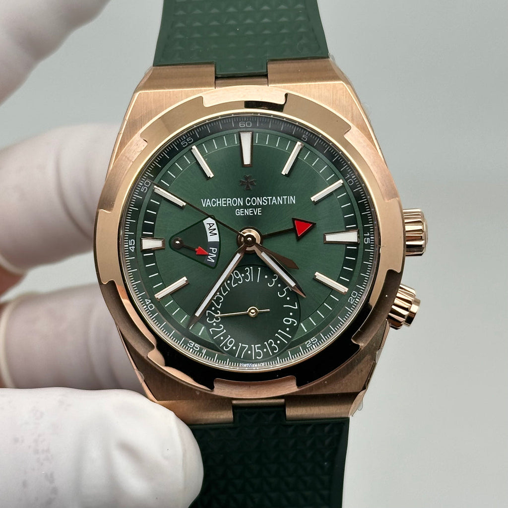 Vacheron Constantin Overseas Dual Time – Or rose – Cadran vert – Super Clone suisse