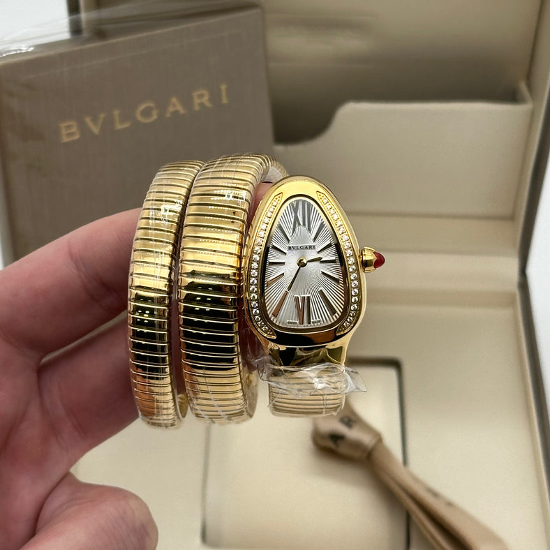 Bvlgari Serpenti Watch Gold 35mm
