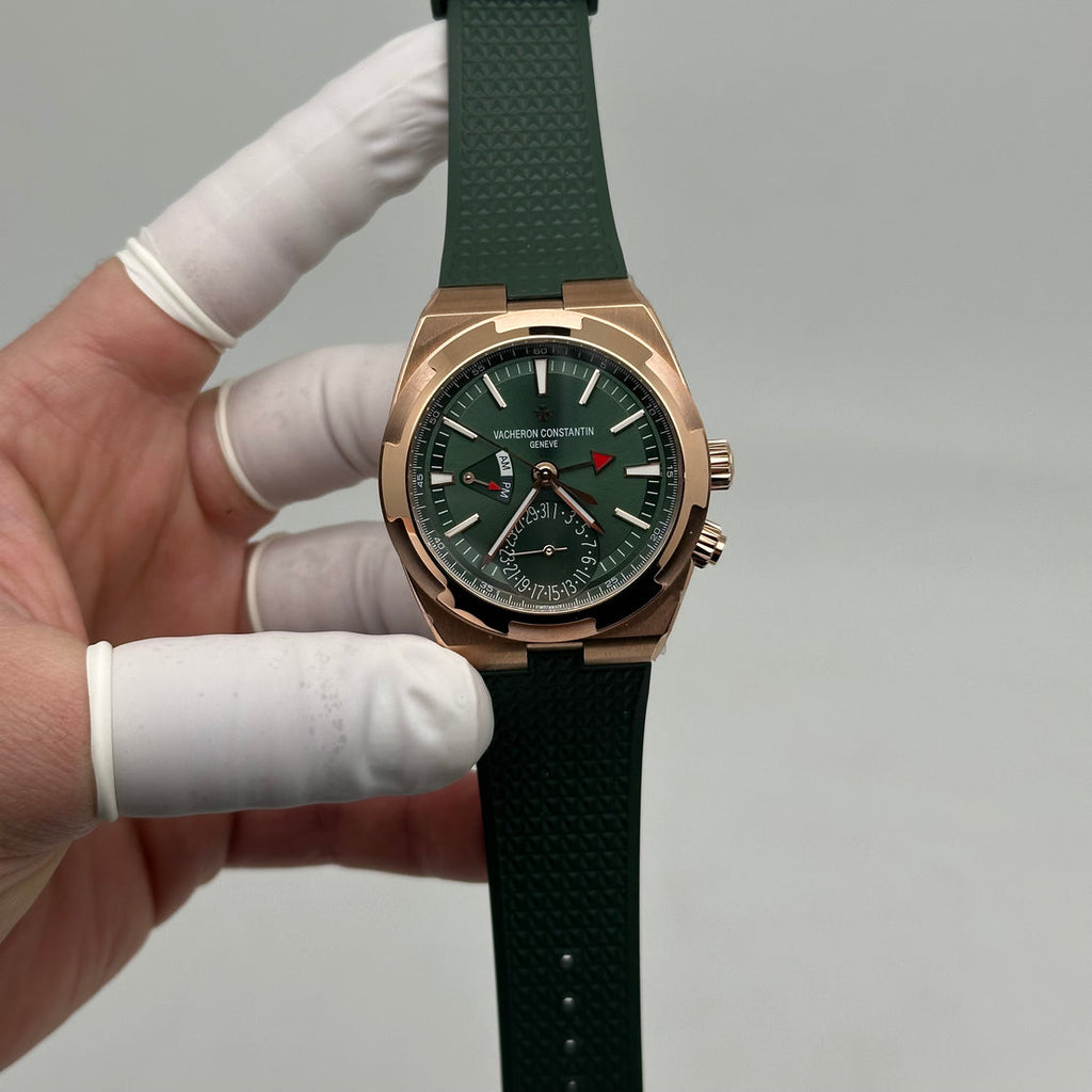 Vacheron Constantin Overseas Dual Time – Or rose – Cadran vert – Super Clone suisse