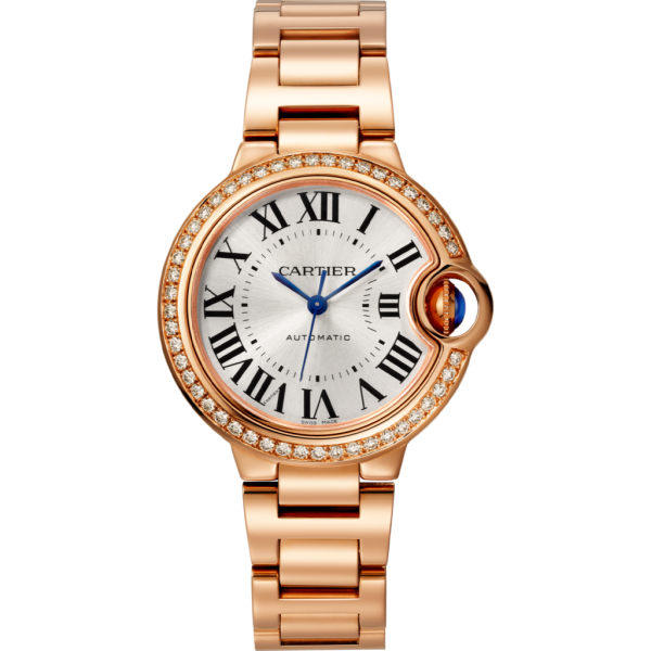 Cartier Femme Ballon Bleu - Or Rose Sertie