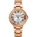 Cartier Femme Ballon Bleu - Or Rose Sertie