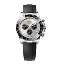 Rolex Daytona 40 White Gold Steel Grey Index Dial Black Sub-Dials Oysterflex