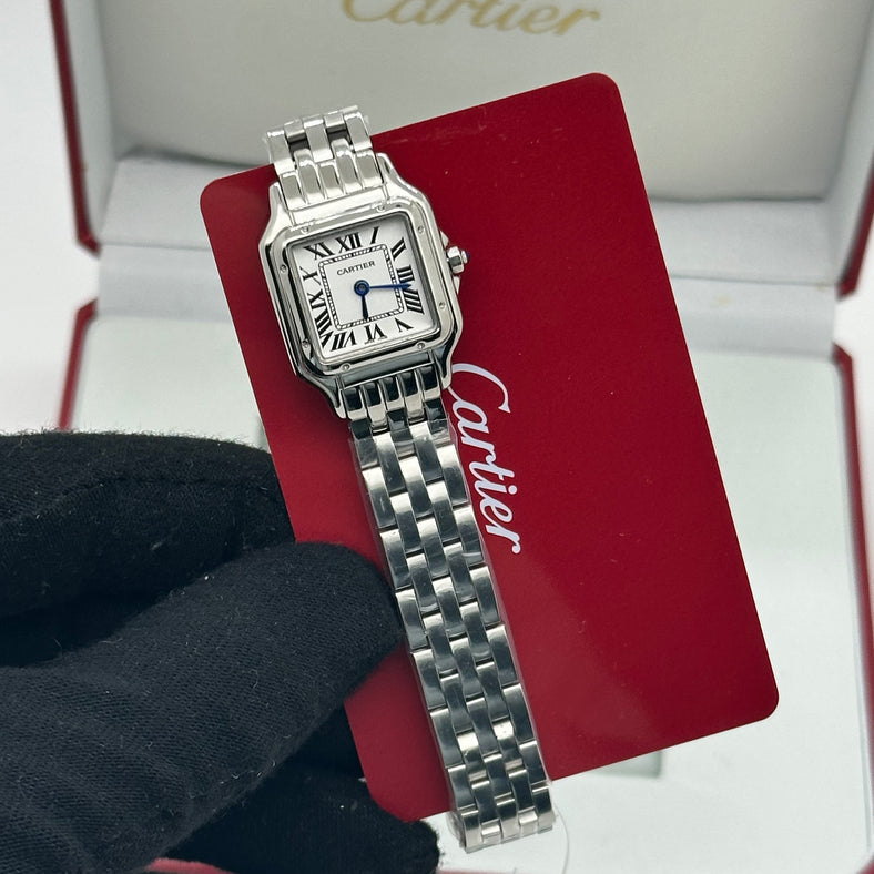 Cartier Panthère De Cartier Silver White Dial 22 mm